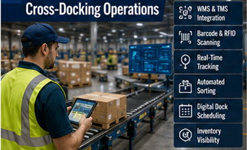 Varastoteknologiajärjestelmät cross-docking-logistiikkaoperaatioissa