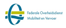 Belgian liittovaltion julkisen liikenteen ja liikenteen logo