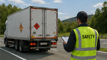 Turvallinen ADR-logistiikka, jossa korostuu vaatimustenmukaisuus ja vaarallisten aineiden riskienhallinta