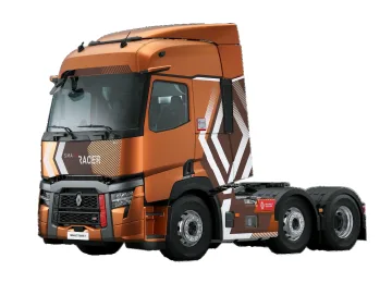 Kuljetusyritys Vetoauto Renault T sisään Berlin Saksa